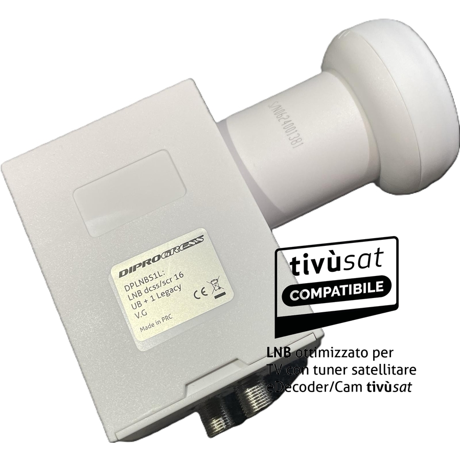 MX-d16/1 LNB dCSS DP 16UB 1 Out + 1 Legacy